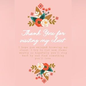 I have clothing, shoes and accessories. Women, Men and Children. Follow! Like!